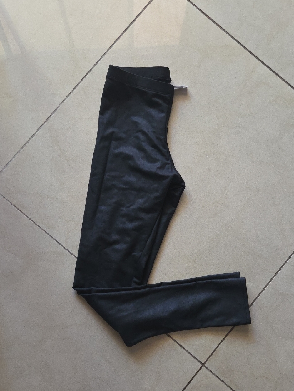 American Apparel Black Leggings Small Leather Look